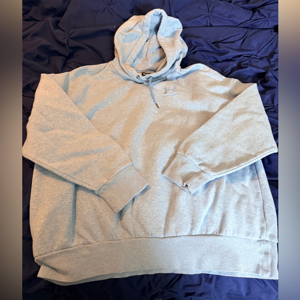 Under Armour Sky Blue Sweatshirt, women’s size medium